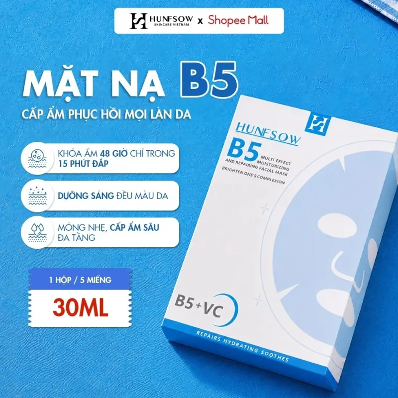 Mặt nạ HUNFSOW B5 hộp 5 miếng